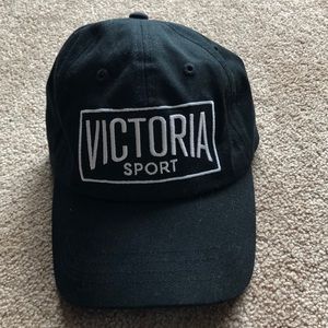 NWOT Victoria Sport black baseball cap